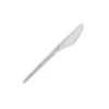 100 COUTEAUX PLASTIQUE RÉUTILISABLE - BLANC