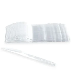 100 COUTEAUX RÉUTILISABLES 18CM CRISTAL