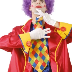 CRAVATE GÉANTE CLOWN 55CM