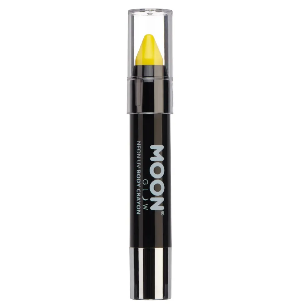 CRAYON MAQUILLAGE CORPS VISAGE FLUO UV 3.2G JAUNE