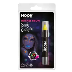 CRAYON MAQUILLAGE CORPS VISAGE FLUO UV 3.2G JAUNE