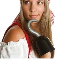 CROCHET DE PIRATE PLASTIQUE 20CM