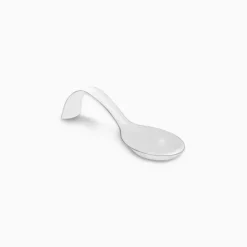 12 CUILLÈRES CURVE RÉUTILISABLE 12.8CM TRANSPARENT