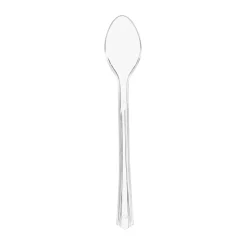 50 CUILLÈRES MISE EN BOUCHE RÉUTILISABLE TRANSPARENT