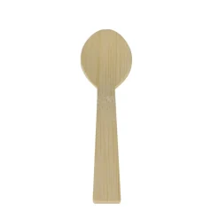 25 CUILLÈRES À SOUPE BIODÉGRADABLE BAMBOU 17CM