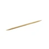 500 CURE-DENTS HYGIÉNIQUE ROND BOIS 6.5CM NATURE