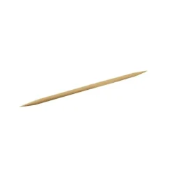 500 CURE-DENTS HYGIÉNIQUE ROND BOIS 6.5CM NATURE