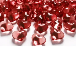 30 CURS 3D PLASTIQUE TEINTÉ 21MM ROUGE