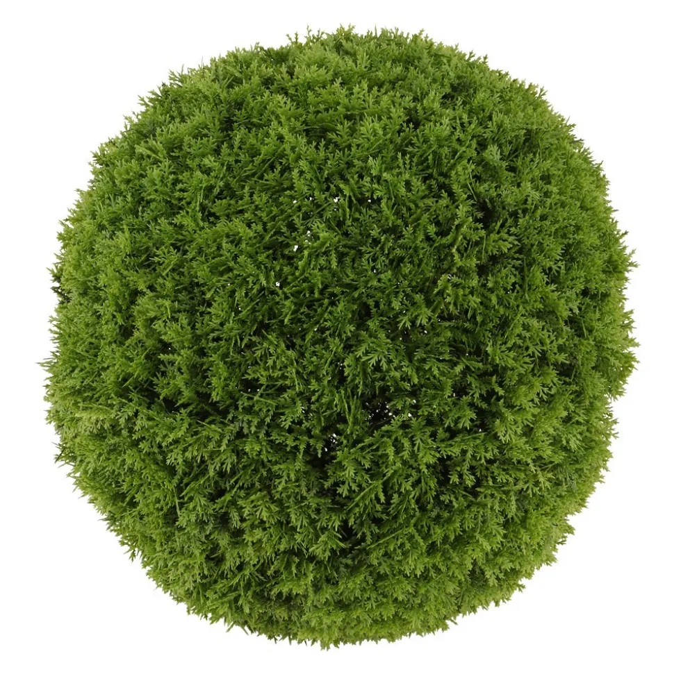 CYPRÈS ARTIFICIEL BOULE VÉGÉTALE 33CM VERT