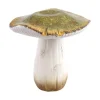 DÉCORATION CHAMPIGNON TERRE CUITE 19X19X18CM VERT