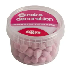 DÉCORATION GÂTEAU MERINGUE SUCRE 90G ROSE
