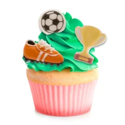8 DÉCORS FOOTBALL EN SUCRE