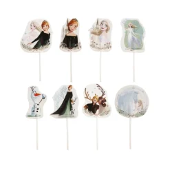 16 DÉCORS PICS À GÂTEAU REINE DES NEIGES