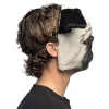 DEMI-MASQUE CHIEN CARLIN PELUCHE ADULTE