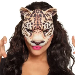 DEMI-MASQUE LÉOPARD