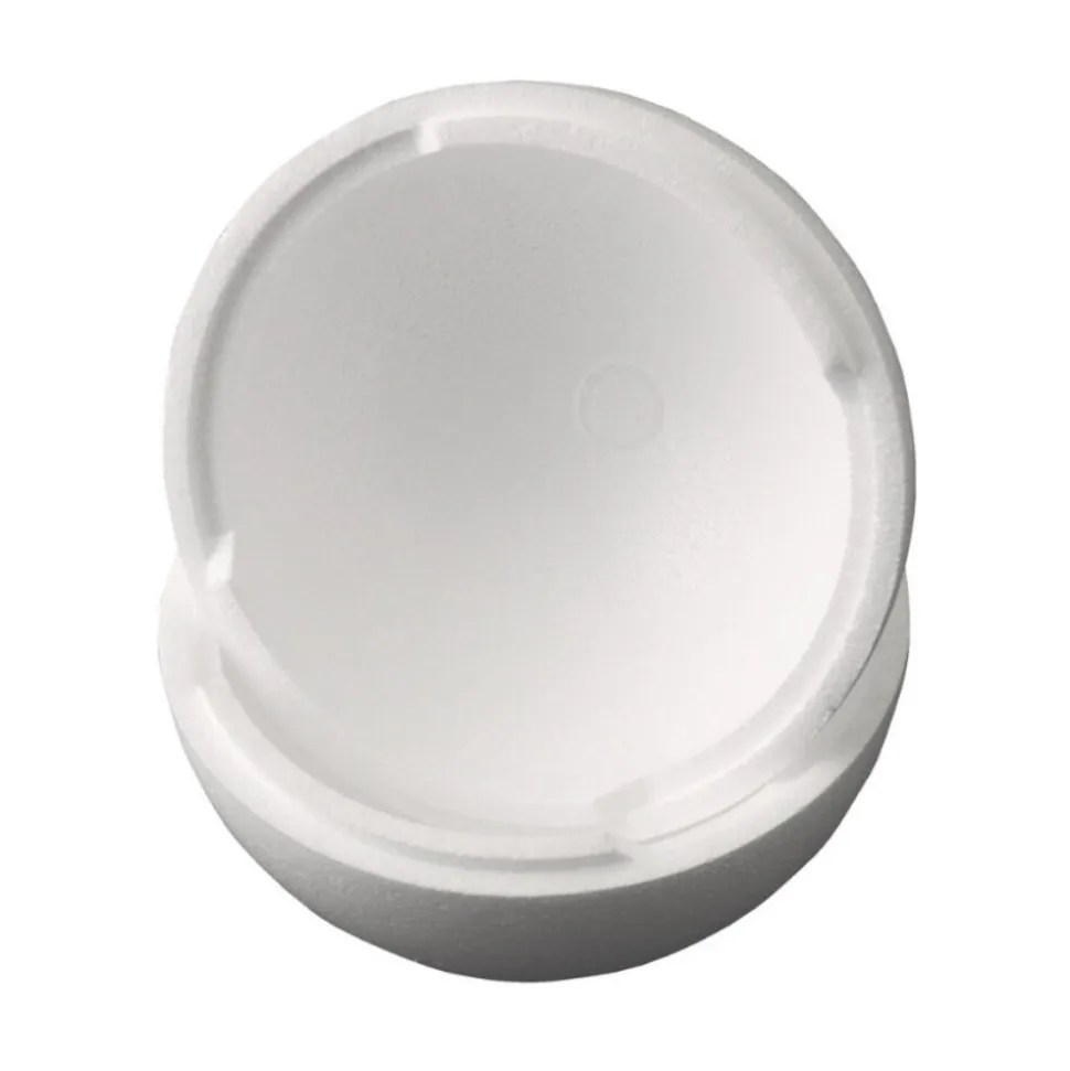DEMI-SPHÈRE STYROPOR ASSEMBLABLE DÔME CREUX 20CM