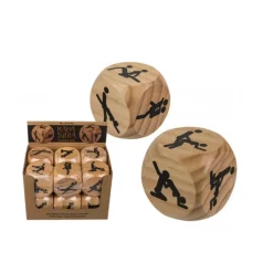 DÉ GÉANT EN BOIS KAMASUTRA