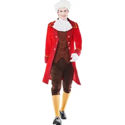 DÉGUISEMENT ARISTOCRATE BAROQUE ROUGE HOMME