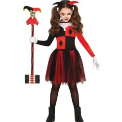 DÉGUISEMENT ARLEQUIN DANGEREUX CIRQUE FILLE