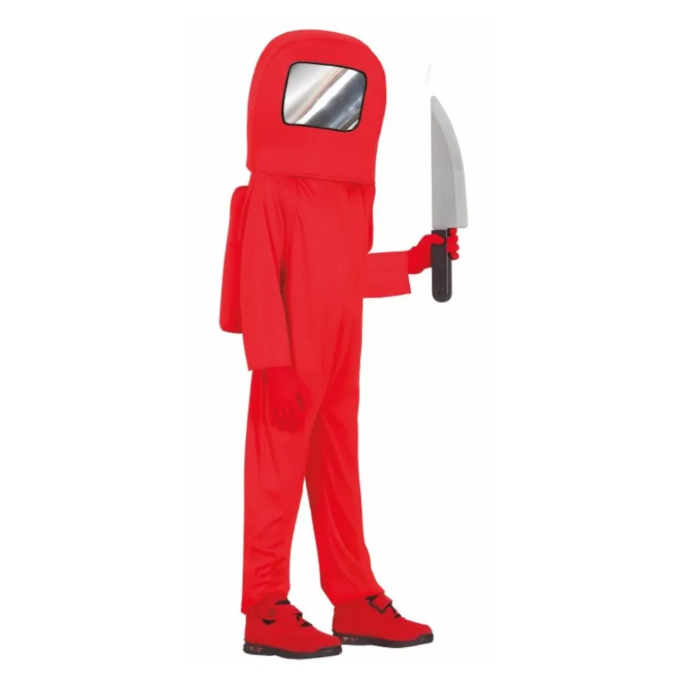 DÉGUISEMENT ASTRONAUTE ROUGE ENFANT