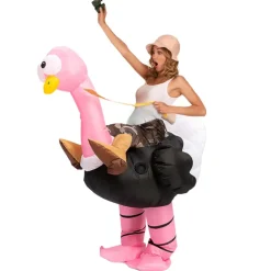 DÉGUISEMENT AUTRUCHE GONFLABLE ADULTE