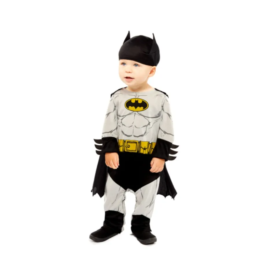 DÉGUISEMENT BATMAN GRIS JUSTICIER GOTHAM BÉBÉ