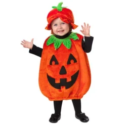 DÉGUISEMENT CITROUILLE SOURIANTE HALLOWEEN BÉBÉ