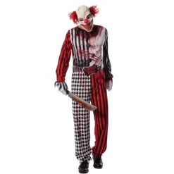 DÉGUISEMENT CLOWN DIABOLIQUE CIRQUE ENFER HOMME