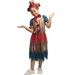 DÉGUISEMENT CLOWN DIABOLIQUE ZOMBIE FILLE