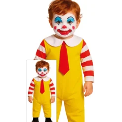DÉGUISEMENT CLOWN RONALD BURGER MASCOTTE BÉBÉ