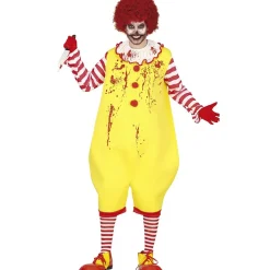 DÉGUISEMENT CLOWN SANGUINAIRE BURGER RONALD HOMME
