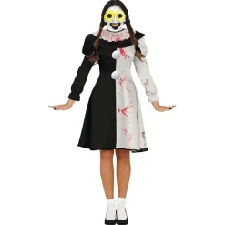 DÉGUISEMENT CLOWN TERREUR PIERROT FEMME