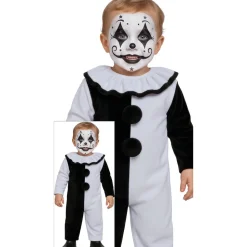 DÉGUISEMENT CLOWN TERREUR PIERROT BÉBÉ
