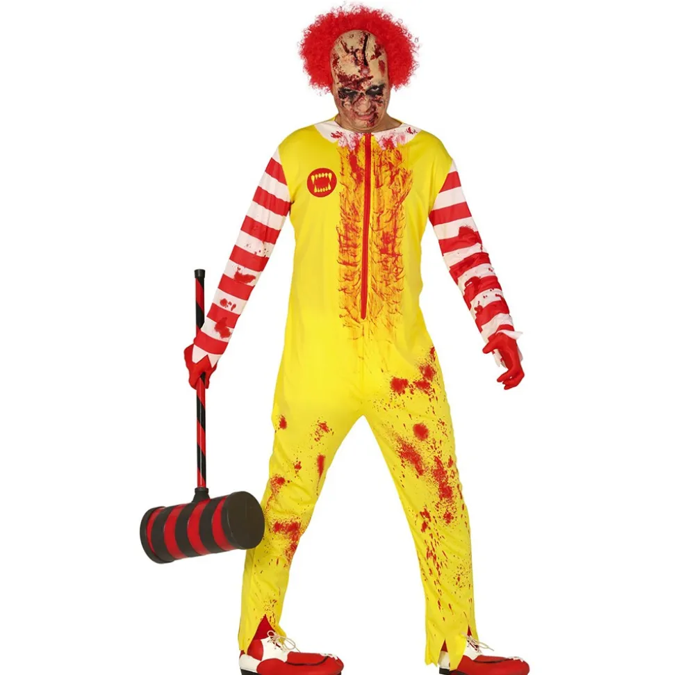 DÉGUISEMENT CLOWN VAMPIRE BURGER RONALD HOMME