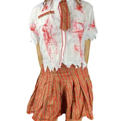 DÉGUISEMENT COLLEGIENNE ZOMBIE TAILLE M