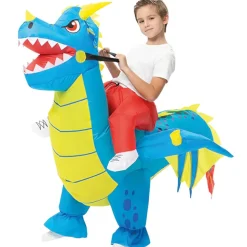 DÉGUISEMENT COSTUME GONFLABLE DRAGON ENFANT