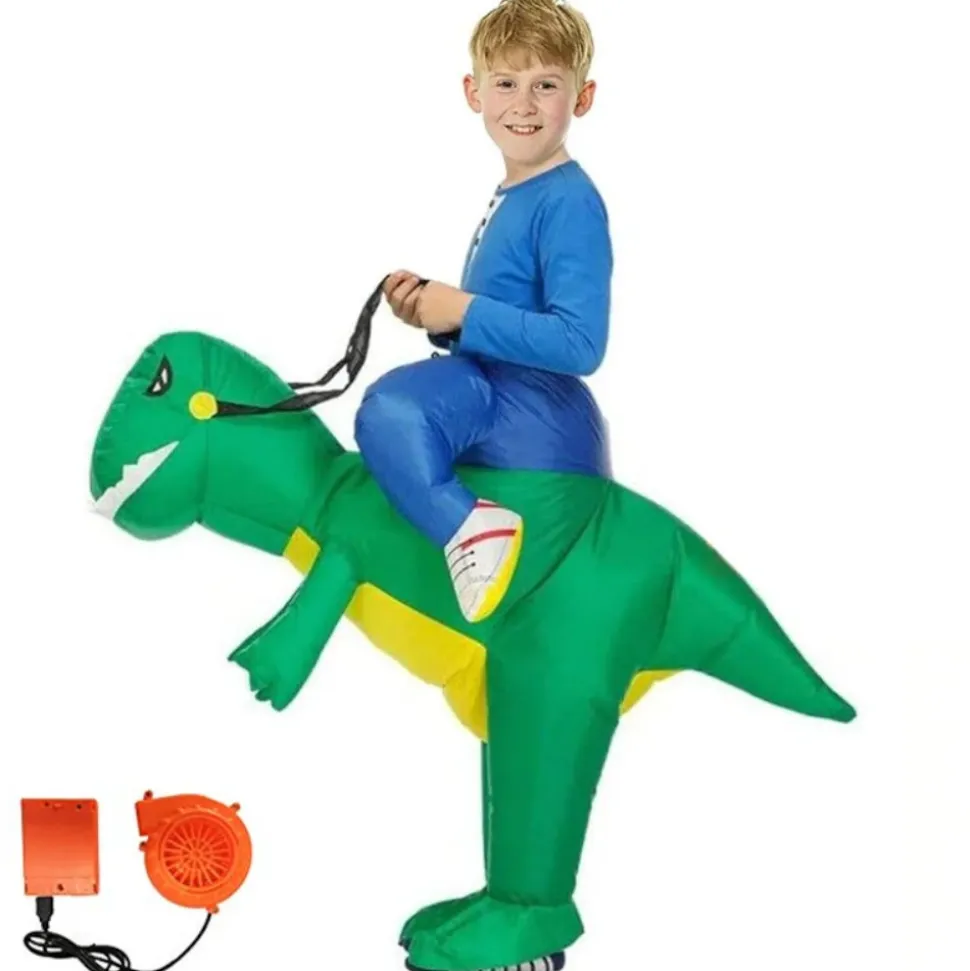 DÉGUISEMENT COSTUME GONFLABLE RAPTOR ENFANT