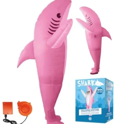 DÉGUISEMENT COSTUME GONFLABLE REQUIN ROSE ENFANT