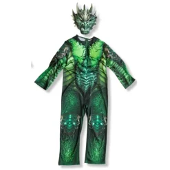 DÉGUISEMENT DRAGON MONSTRE VERT GARÇON