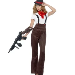 DÉGUISEMENT GANGSTER GLAMOUR FEMME