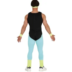 DÉGUISEMENT GYMNASTIQUE AÉROBIC ANNÉES 80 HOMME