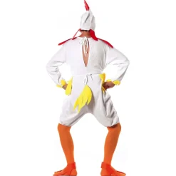 DÉGUISEMENT HUMORISTIQUE POULE BLANCHE ADULTE