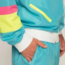 DÉGUISEMENT JOGGING BLEU 80'S HOMME