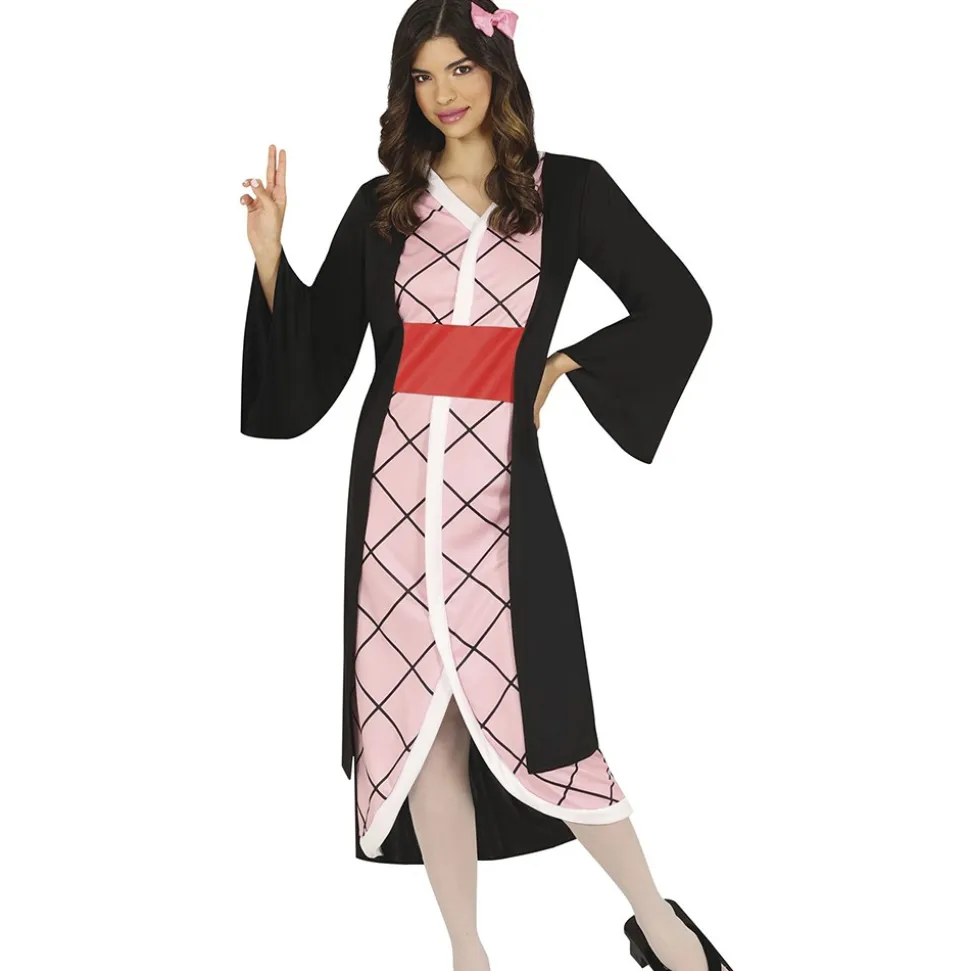 DÉGUISEMENT KIMONO COMBATTANT FEMME