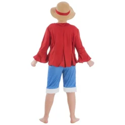 DÉGUISEMENT LUFFY CHAPEAU PAILLE ONE PIECE GARÇON