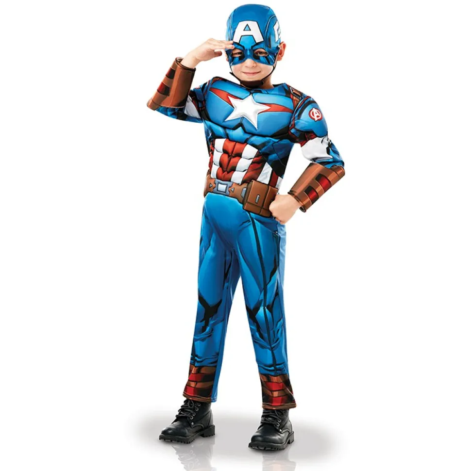 DÉGUISEMENT LUXE CAPTAIN AMERICA GARÇON