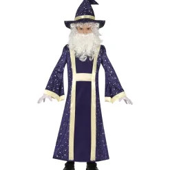 DÉGUISEMENT MAGICIEN ENCHANTEUR VIOLET GARÇON