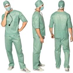 DÉGUISEMENT MÉDECIN OTO-RHINO-LARYNGISTE HOMME