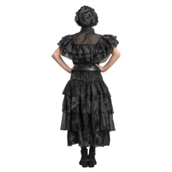 DÉGUISEMENT MERCREDI ADDAMS ROBE DE BAL FILLE