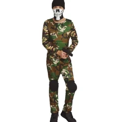 DÉGUISEMENT MILITAIRE CAMOUFLAGE ADO
